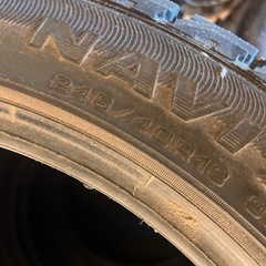 245/40R18タイヤのみの画像