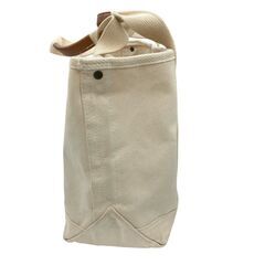186001 現状品 L.L.Bean エルエルビーン USA製 ヘリテイジトートバッグ キナリ アイボリー レディース [250612HM100014]の画像