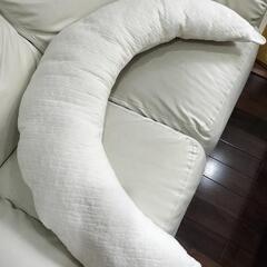 mofuaイブル生地授乳クッションの画像