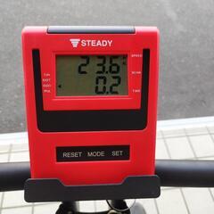 STEADY フィットネスバイク エアロバイク 背もたれなしモデル 0829-011の画像