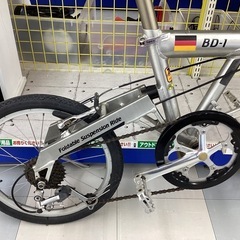 BD-1 シルバー 折りたたみ自転車　ジャンク ☆ジャンク☆BD-1☆ライズアンドミューラー☆折りたたみ自転車