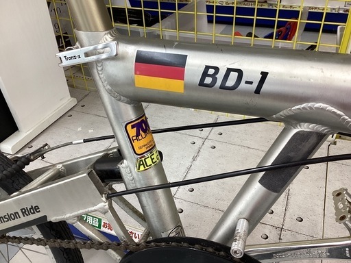 🚲折り畳み自転車🚲BD-1🚲ミニベロ🚲希少レア🚲サイクル🚲シルバー