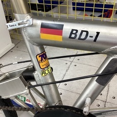 ?折り畳み自転車?BD-1?ミニベロ?希少レア?サイクル?シルバー 
