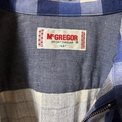 OLD MCGREGOR 90s swing top Blueの画像