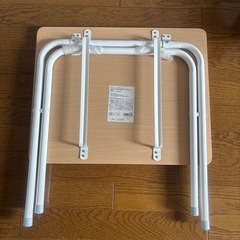 『ほぼ未使用』パイプ折テーブルの画像