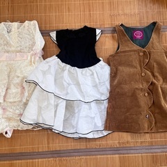100cm キッズ服　女の子の画像