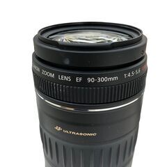 186000 現状品 Canon キヤノン W Zoom Lens kit USM 90-300mm　レンズのみ ブラック [250611HM110226]の画像