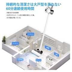 新品　コードレス掃除機の画像