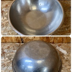 a(7441) ステンレス 調理用 ボウル 直径42cm 3個セット 深さ14.5cm ボール 飲食店 製菓用器具 調理用品の画像