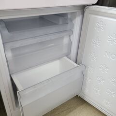J1413【リユースのサカイ柏店】Haier　ハイアール　2ドア冷蔵庫　JR-NF148CK　2023年製 クリーニング済みの画像