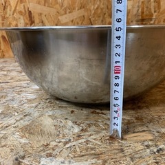 a(7440) ステンレス 調理用 ボウル 直径41.5cm 3個セット 深さ15.5cm ボール 飲食店 製菓用器具 調理用品の画像