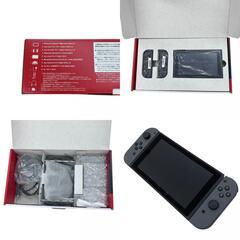 186000 ジャンク品 Nintendo 任天堂 ニンテンドウ Nintendo Switch HAC-001  グレー ジャンク品 [250606HM210138]の画像