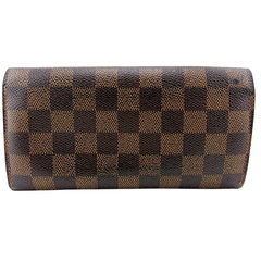 ルイヴィトン LOUIS VUITTON 長財布 ダミエ ポルトフォイユ エミリー N63019 ブラウンの画像