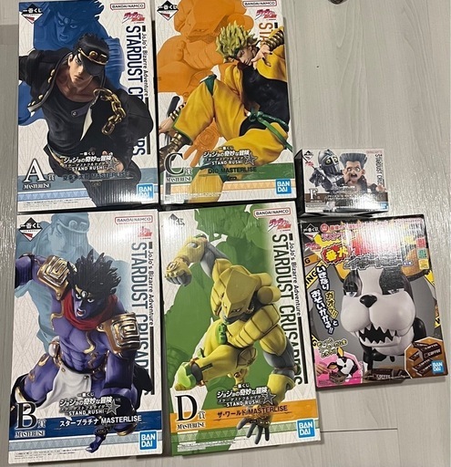 ジョジョ 一番くじ フィギュア A賞B賞 空条承太郎 スタープラチナ おまけ付き 一番くじ ジョジョ フィギュア A 空条承太郎 B スタープラチナ