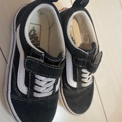 vans Black 子供スニーカーの画像