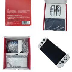186000 現状品 Nintendo Switch HEG-001  ホワイト 有機ELモデル [250604HM110151]の画像