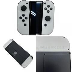 186000 現状品 Nintendo Switch HEG-001  ホワイト 有機ELモデル [250604HM110151]の画像