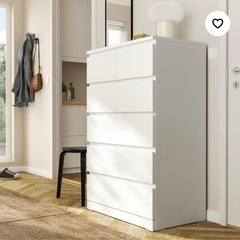 IKEAタンス/ホワイト(棚数6)
の画像