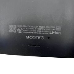 186000 現状品 sonny ソニー PlayStation5 ブラック コントローラ― [250513HM060186]の画像