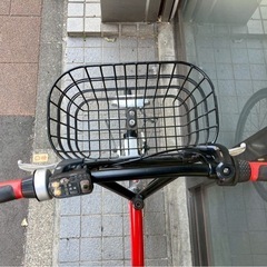 電動自転車 MITSUBISHI e-bike 20インチ レッドの画像