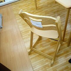 【リユースのサカイ八街店】★ジモティ割あり★ チェア　ナチュラル　クリーニング済　YJ7614の画像