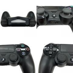 186000 現状品 SONY ソニー コントローラー PlayStation４コントローラー CUH-ZCT2J  ブラック 2点まとめ売り [250405HM080069]の画像
