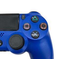 186000 現状品 SONY ソニー コントローラー PlayStation４コントローラー CUH-ZCT2J  ブラック、ブルー 2点まとめ売り [250422HM080176]の画像