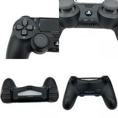 186000 現状品 SONY ソニー コントローラー PlayStation４コントローラー CUH-ZCT2J  ブラック、ブルー 2点まとめ売り [250422HM080176]の画像