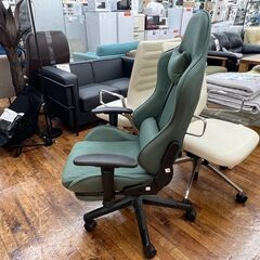ゲーミングチェア　グリーン　のご紹介！の画像