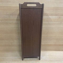 【カリモク スリッパラック】インテリア 木目 家具 シューズラックの画像