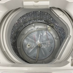 【ヤマダ電機 HERB Relax 全自動電気洗濯機　YWM-T60H1 6.0kg オリジナル 2021年 ステンレス槽】の画像