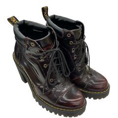 186005 現状品 Dr.Martens ドクターマーチン ショートブーツ AW501  23 ブラウン ハイカットスニーカーブーツ レディース [250612HM240034]の画像