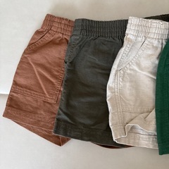 半ズボン80サイズ4枚の画像