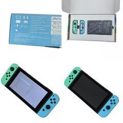186000 現状品 Nintendo 任天堂 ニンテンドウ Nintendo Switch どうぶつの森 HAC-001  パステルグルーン [250613HM090277]の画像