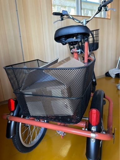 電動アシスト三輪自転車