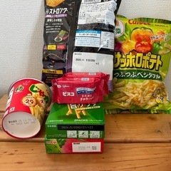 色々なお菓子の画像