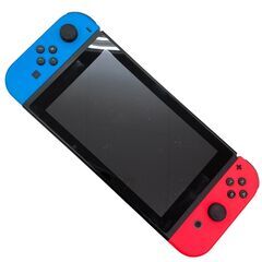 186000 現状品 Nintendo 任天堂 ニンテンドウ Nintendo Switch HAC-001  ネオンブルー [250612HM010093]の画像
