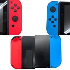 186000 現状品 Nintendo 任天堂 ニンテンドウ Nintendo Switch HAC-001  ネオンブルー [250612HM010093]の画像