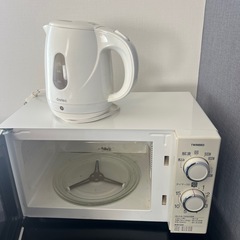 取りきていただける方！冷蔵庫、レンジ、電気ケトルの画像