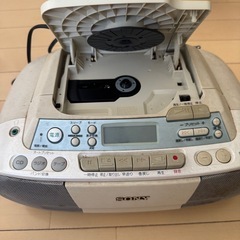 テープ ラジカセ ラジオ CD の画像