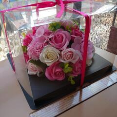 【美品未開封】かわいい 花飾り 造花 ギフトの画像