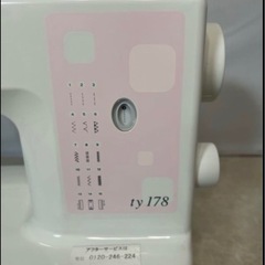 東洋清機　トーヨーミシン　ty178 電子ミシンの画像