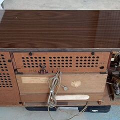 【G201】ビクター　真空管　ステレオ　Hi-Fiオーディオラ　足なし　現状品の画像