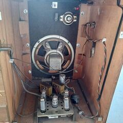 【G201】ビクター　真空管　ステレオ　Hi-Fiオーディオラ　足なし　現状品の画像