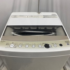 Haier 縦型洗濯機 6.0kg JW-C60GK 2021年製の画像