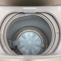 Haier 縦型洗濯機 6.0kg JW-C60GK 2021年製の画像