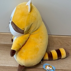 ラスカル　もっちりくったりBIGぬいぐるみの画像