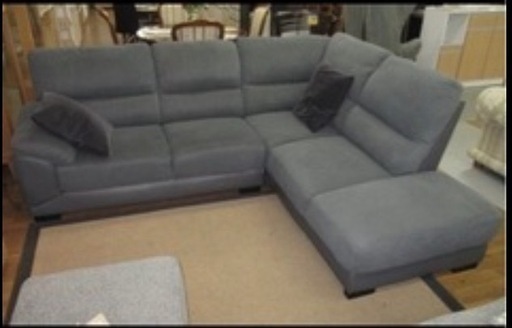 ニトリ　コーナーソファ　グレー