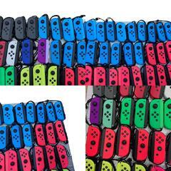 186002 現状品 Nintendo Switch ニンテンドオスイッチ Nintendo Switch Nintendo Switch ジョイコン87台 レアカラーあり　ストラップ付き まとめ売り [250424HM140104]の画像