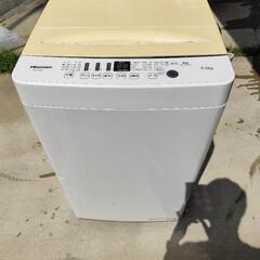 2020年式・美品◆ハイセンス全自動洗濯機5.5kg お届け可能の画像